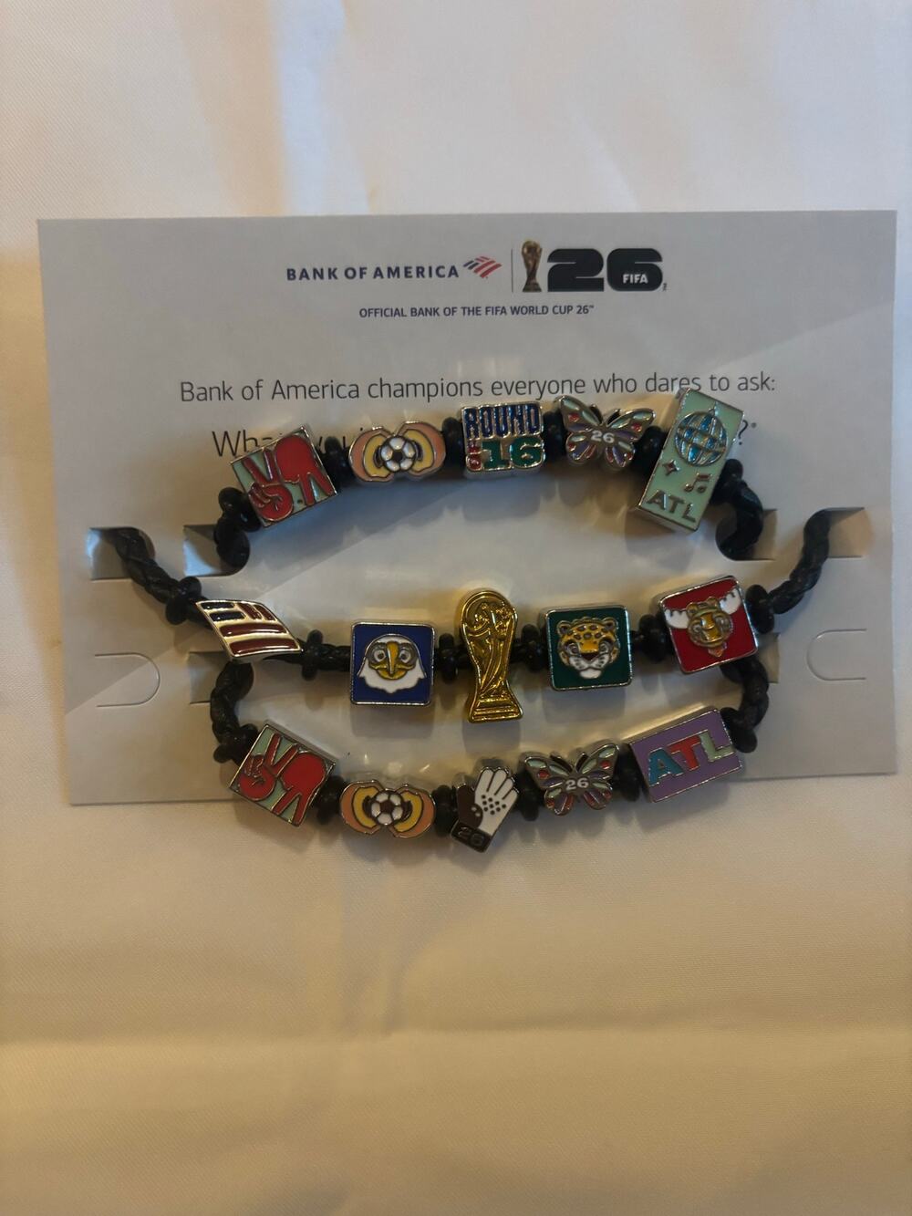 FIFA 2026 Atlanta Collector’s Edition 3-Bracelet Set Large